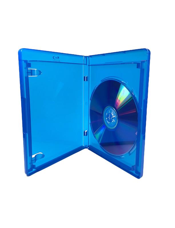Estojo / box para blu-ray azul solution 2go c/logo - kit c/25